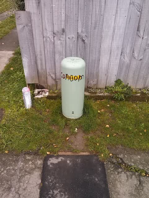 Graffiti, a report photo