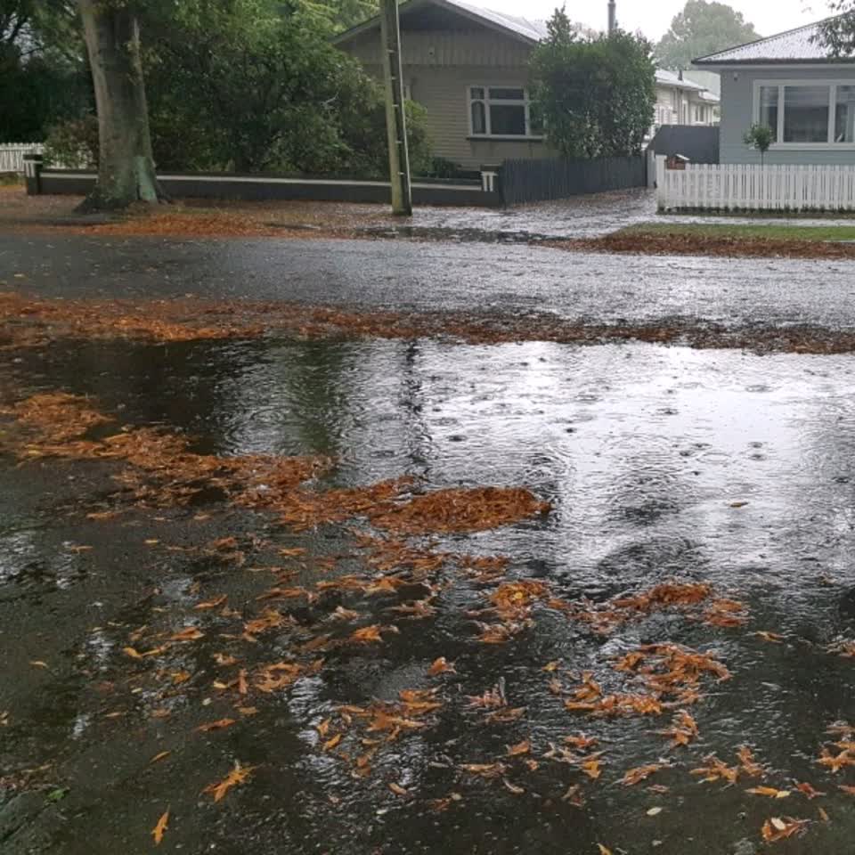 The photograph attached to this wastewater/stormwater report