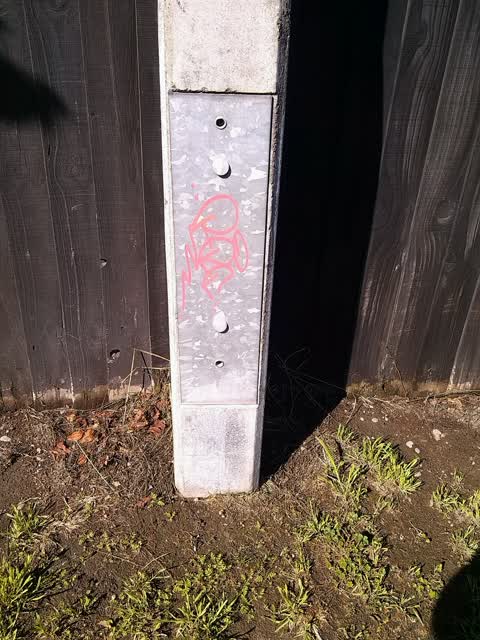 Graffiti, a report photo
