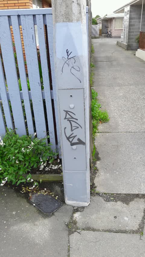 Graffiti, a report photo