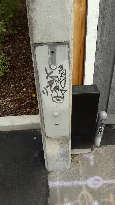 Graffiti, a report photo