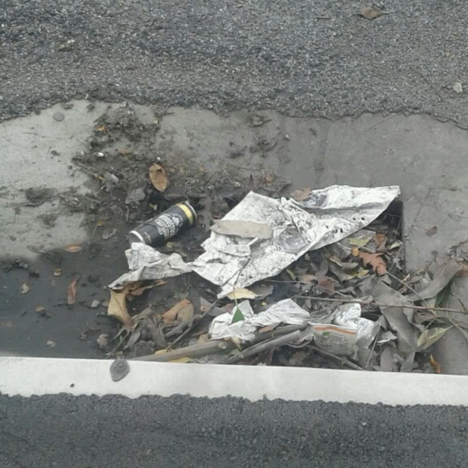 The photograph attached to this wastewater/stormwater report