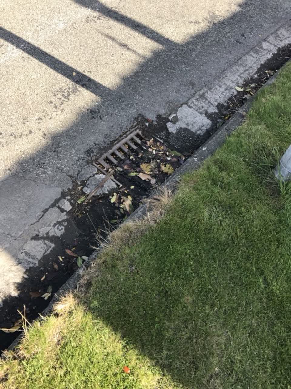 The photograph attached to this wastewater/stormwater report