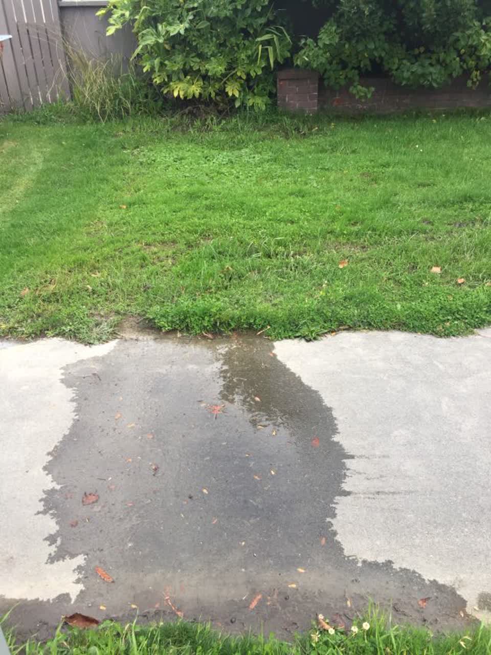 The photograph attached to this water supply report