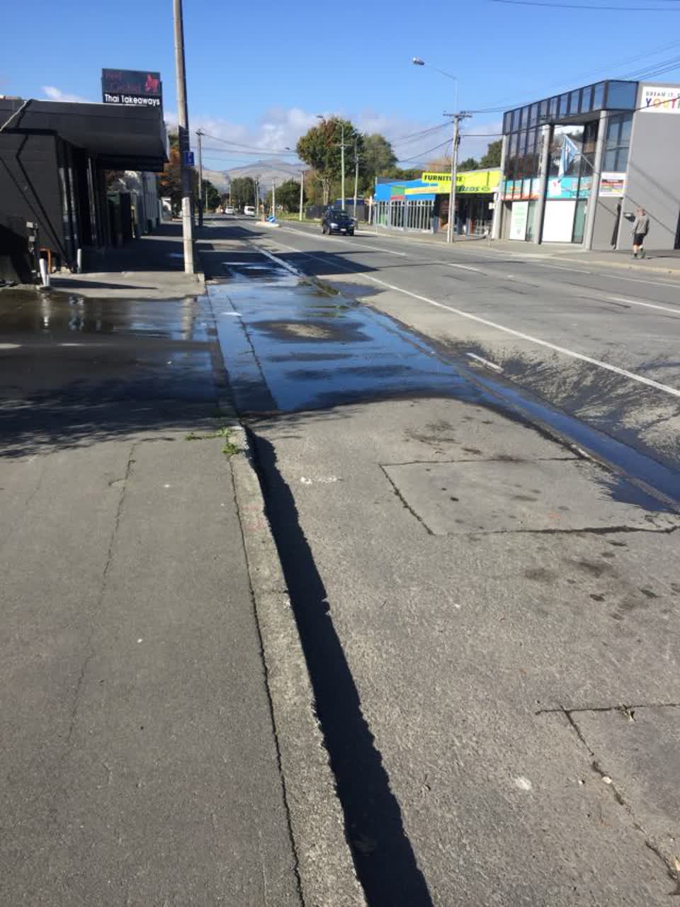 The photograph attached to this water supply report