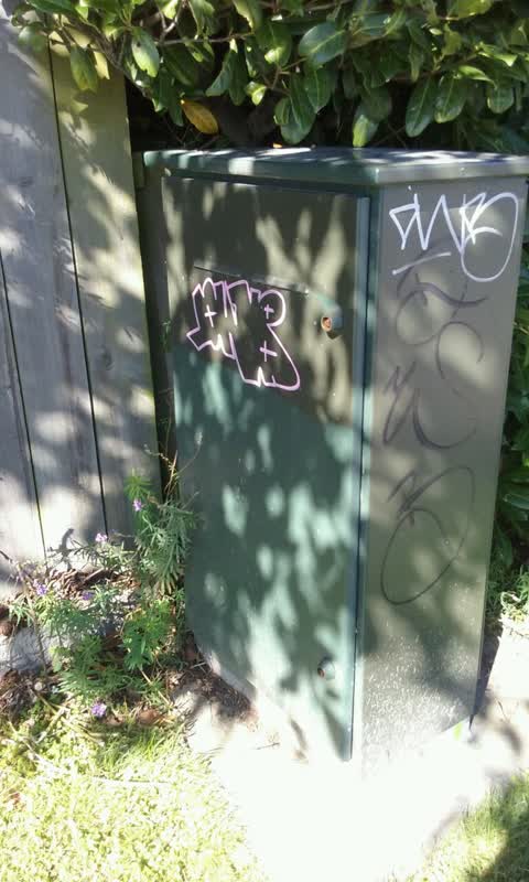 Graffiti, a report photo