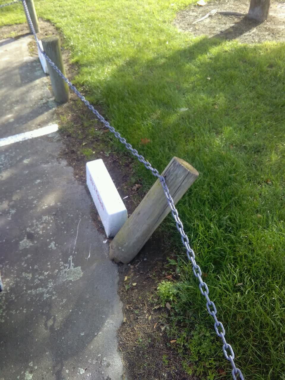 The photograph attached to this parks report