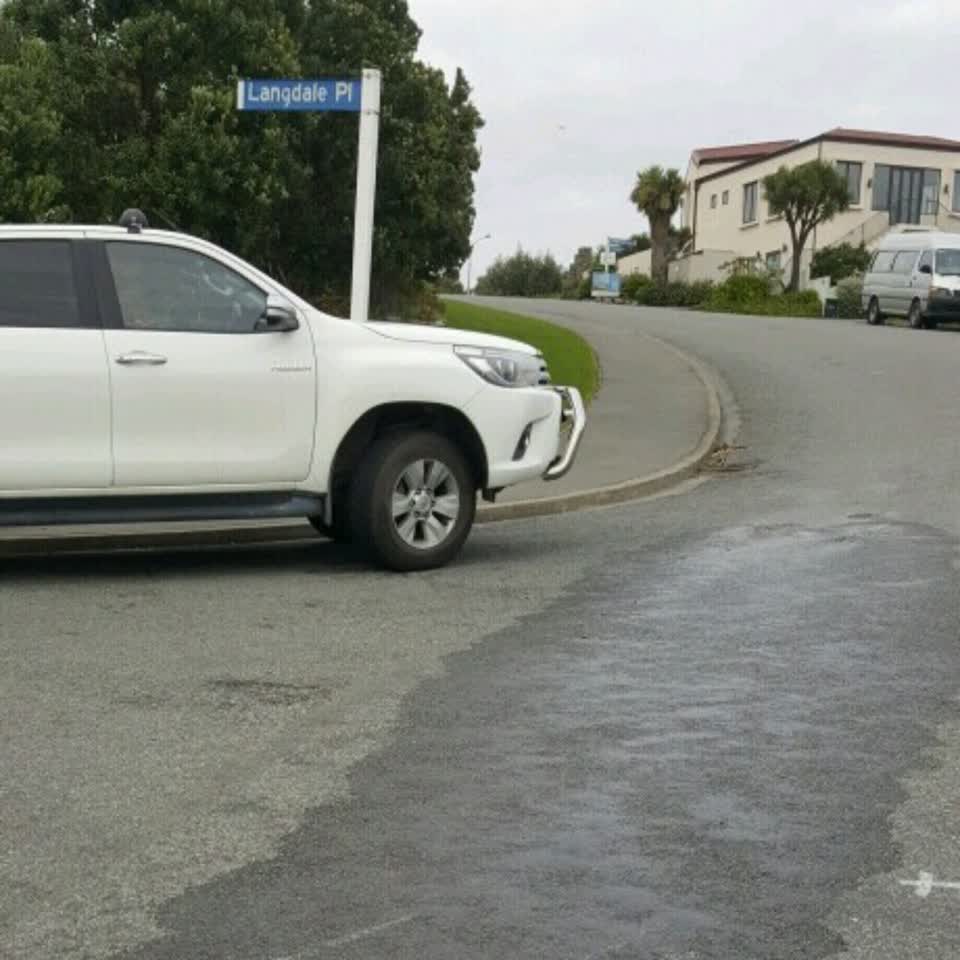 The photograph attached to this water supply report
