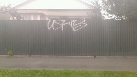 Graffiti, a report photo