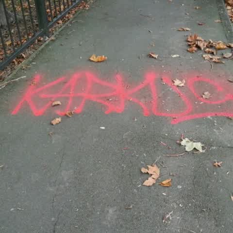 Graffiti, a report photo