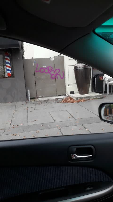 Graffiti, a report photo