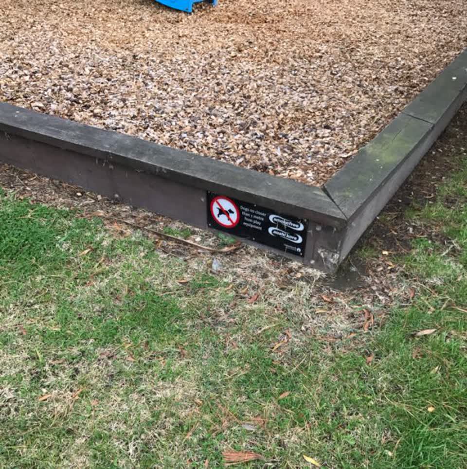 The photograph attached to this parks report