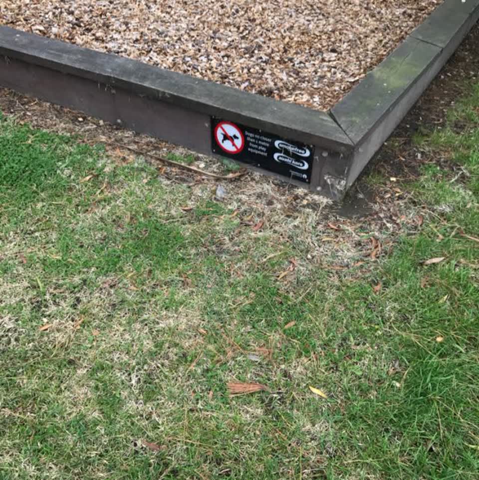 The photograph attached to this parks report