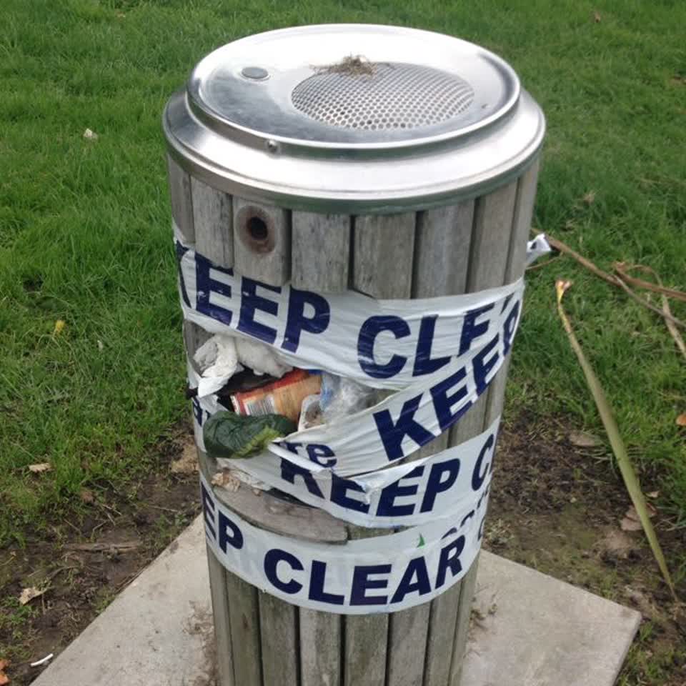 The photograph attached to this parks report