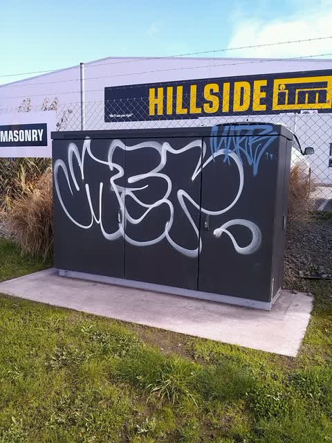 Graffiti, a report photo