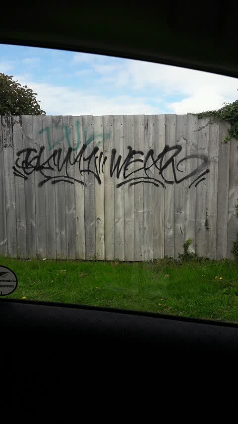 Graffiti, a report photo