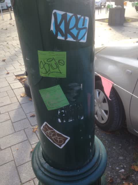 Graffiti, a report photo