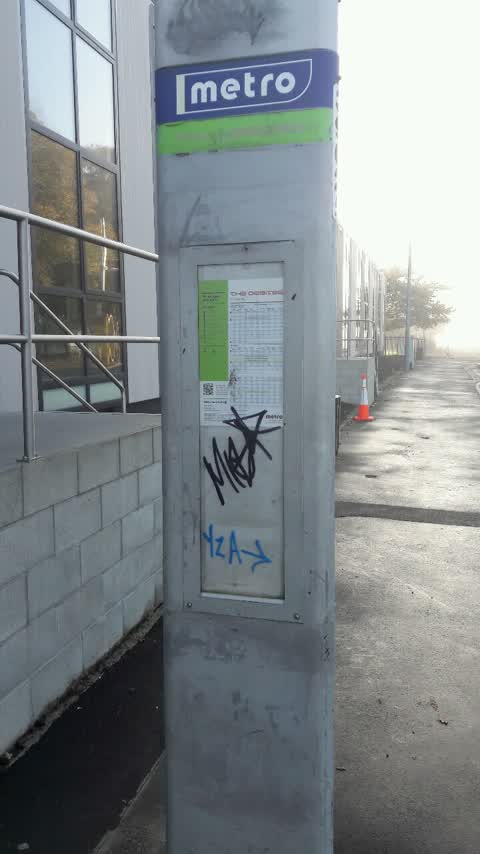 Graffiti, a report photo