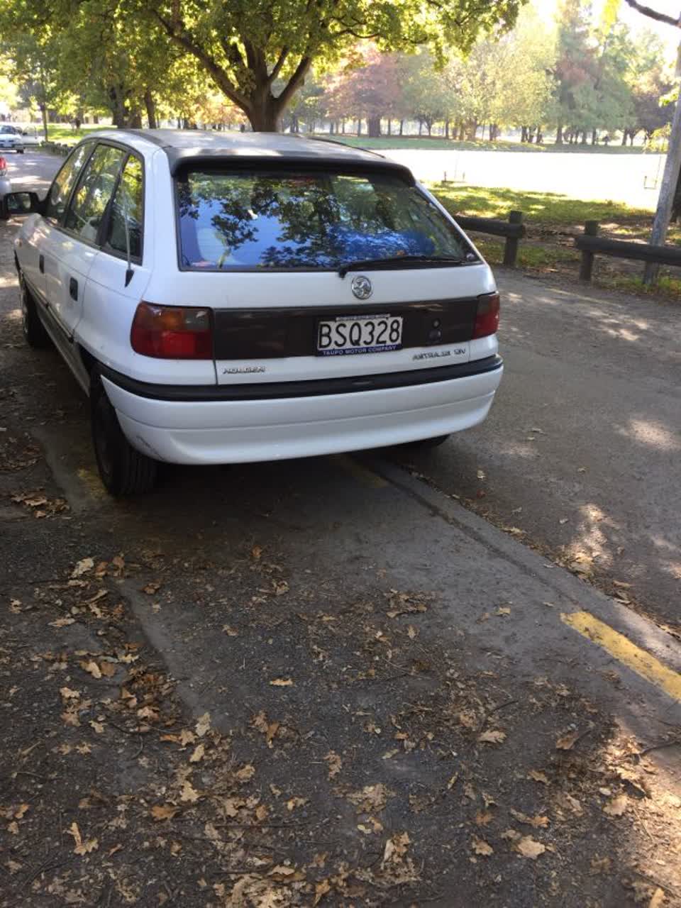 The photograph attached to this parks report