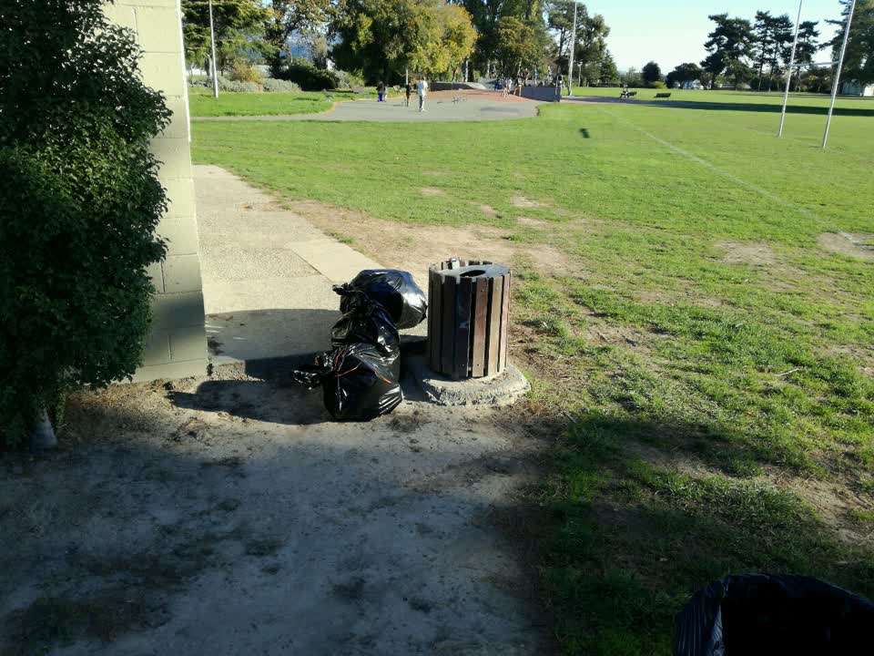 The photograph attached to this parks report