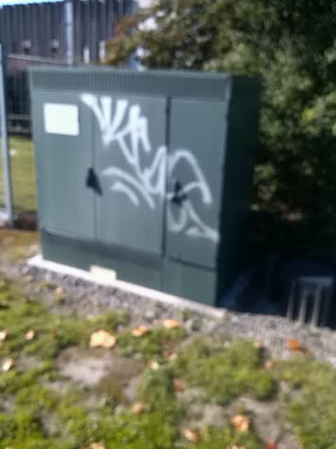 Graffiti, a report photo
