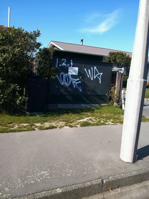 Graffiti — a report photo