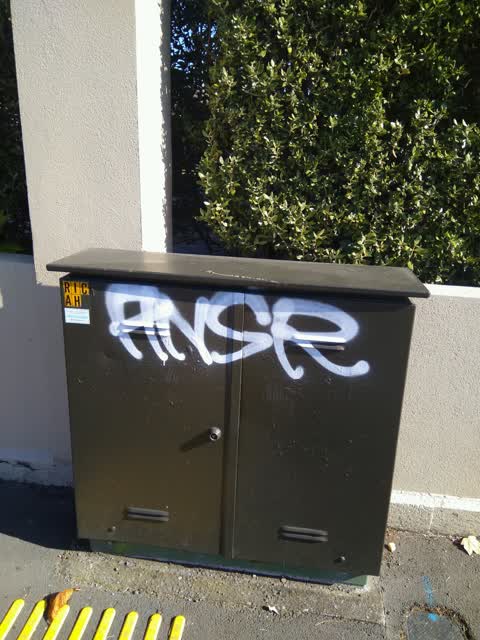 Graffiti, a report photo