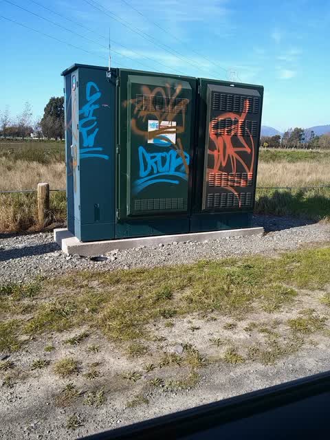 Graffiti, a report photo