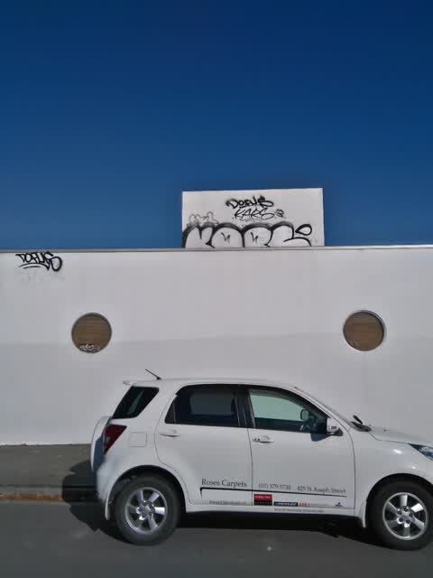 Graffiti, a report photo