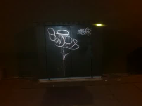 Graffiti, a report photo