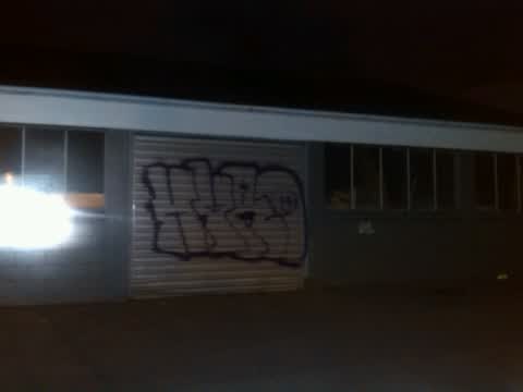 Graffiti, a report photo