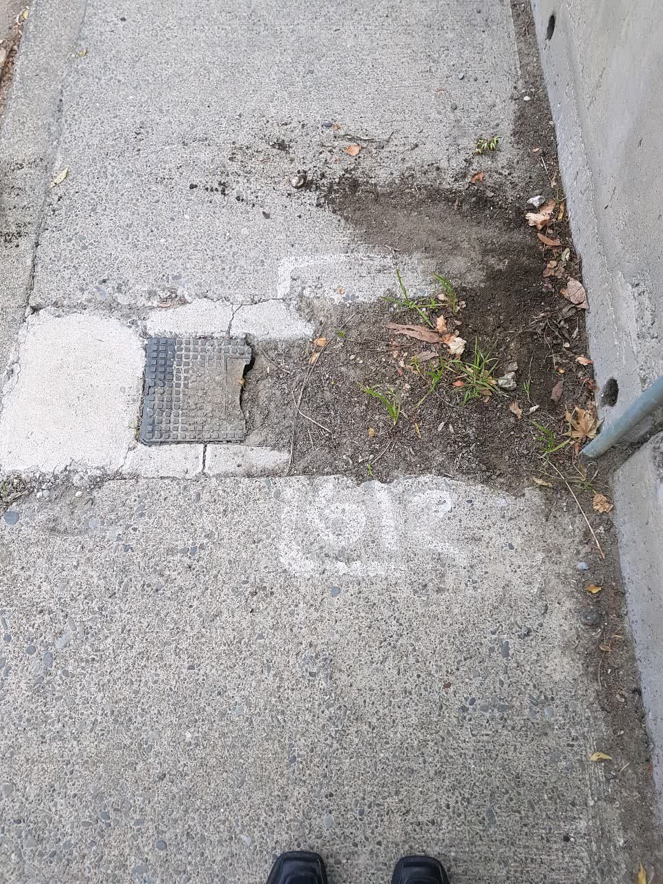 The photograph attached to this water supply report
