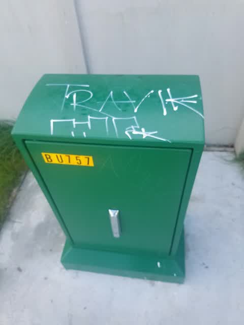 Graffiti, a report photo