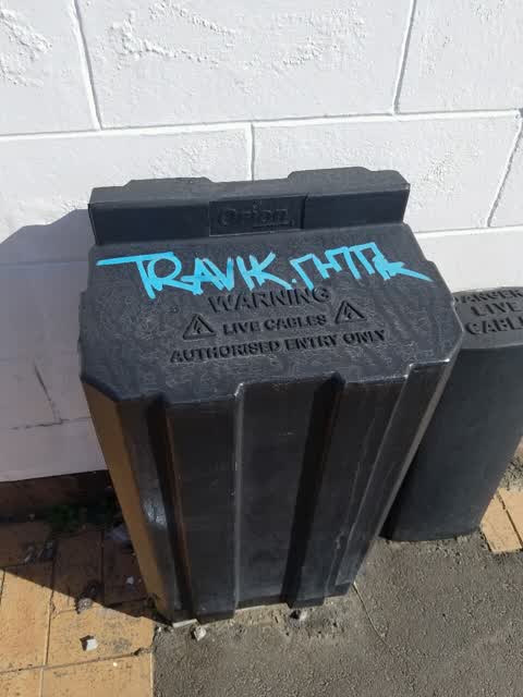 Graffiti, a report photo