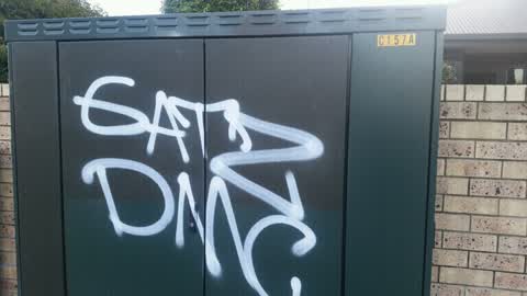 Graffiti, a report photo