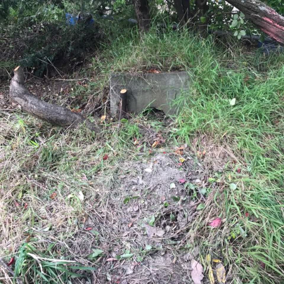 The photograph attached to this wastewater/stormwater report