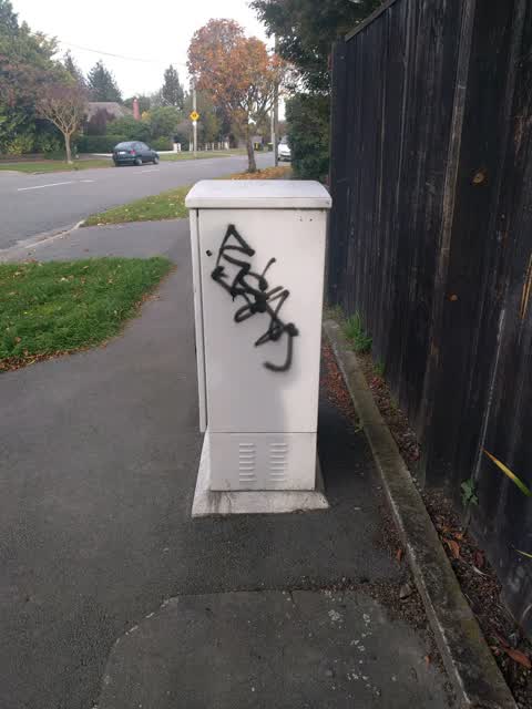 Graffiti, a report photo