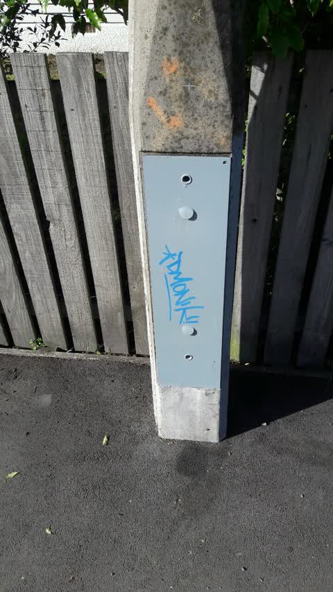 Graffiti, a report photo