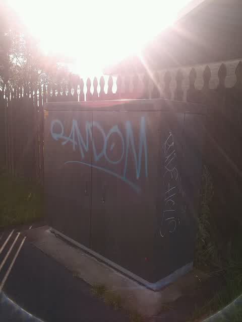 Graffiti, a report photo