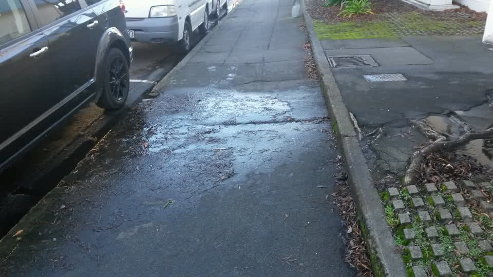 The photograph attached to this water supply report