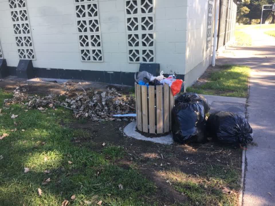 The photograph attached to this parks report