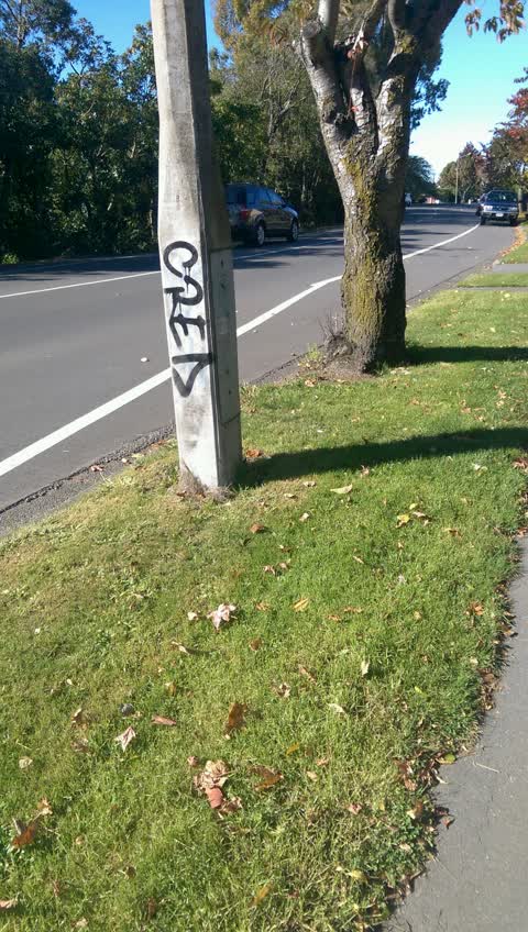 Graffiti, a report photo
