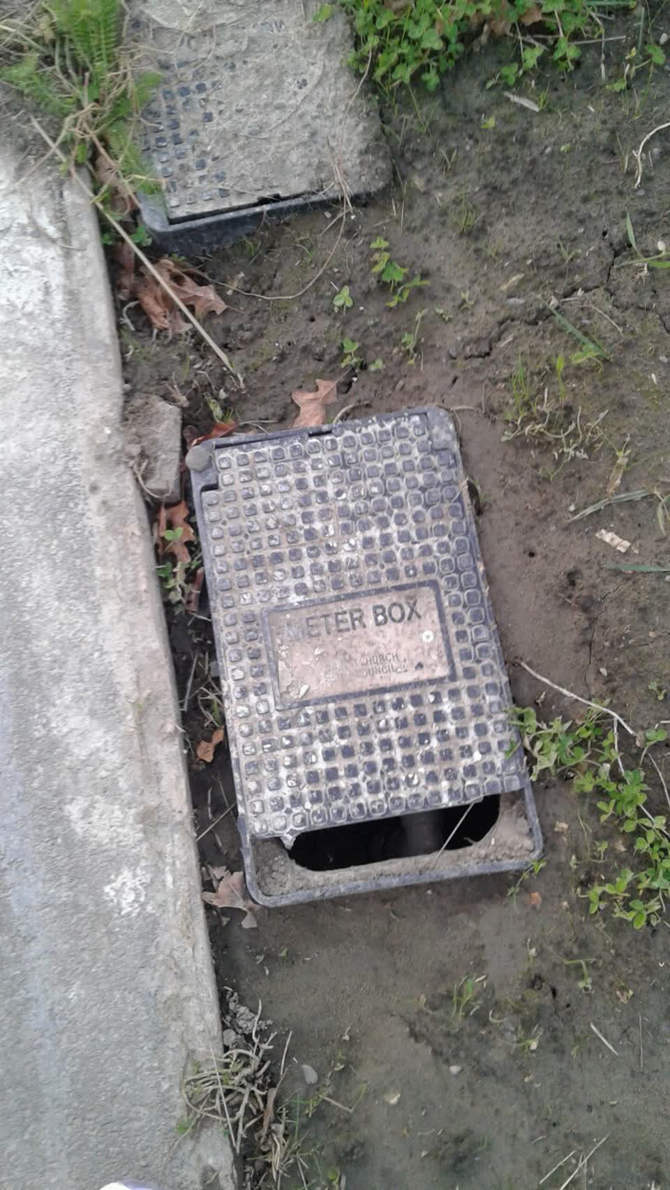 The photograph attached to this water supply report