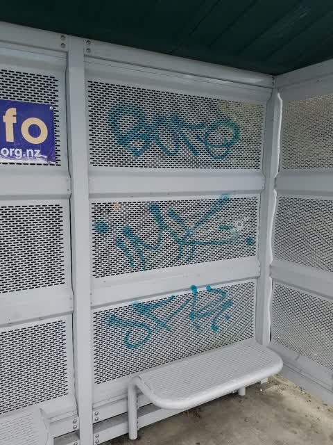 Graffiti, a report photo