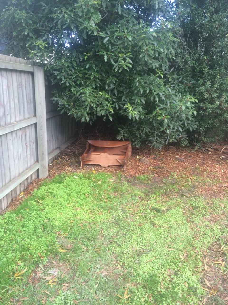 The photograph attached to this parks report