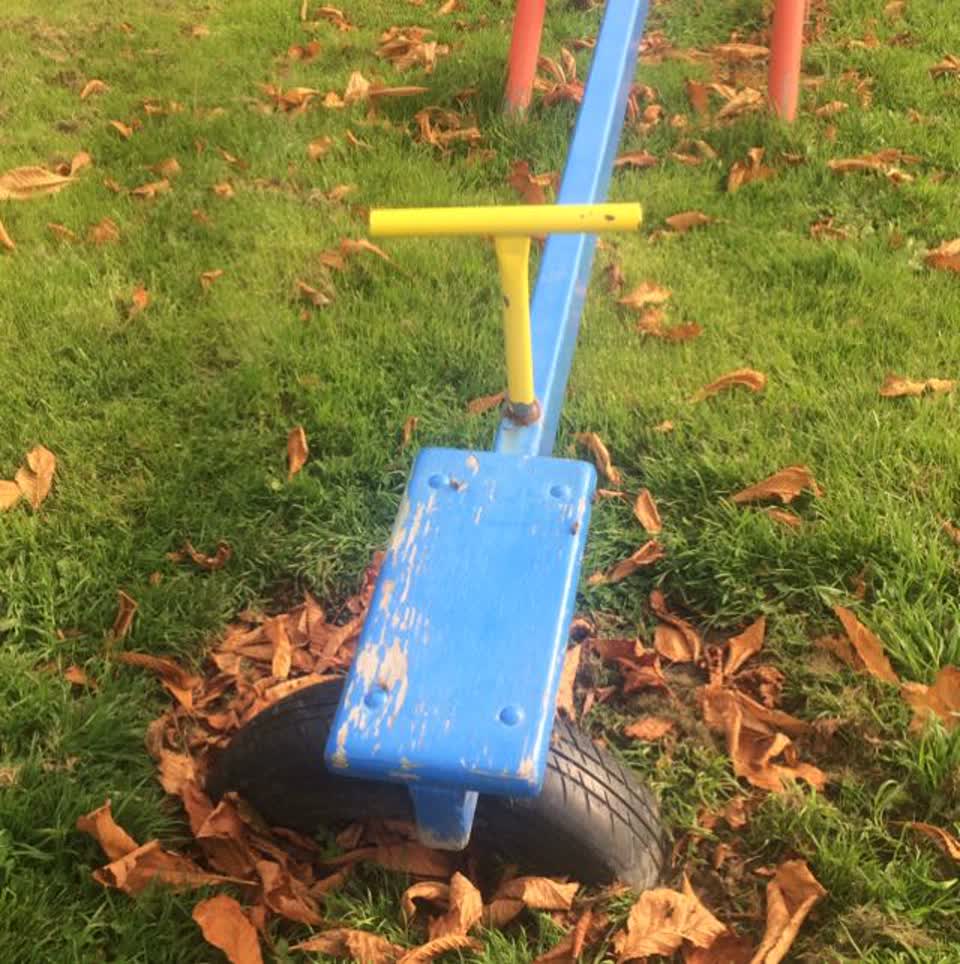 The photograph attached to this parks report