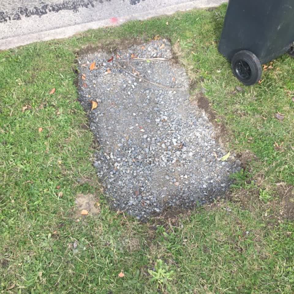 The photograph attached to this wastewater/stormwater report
