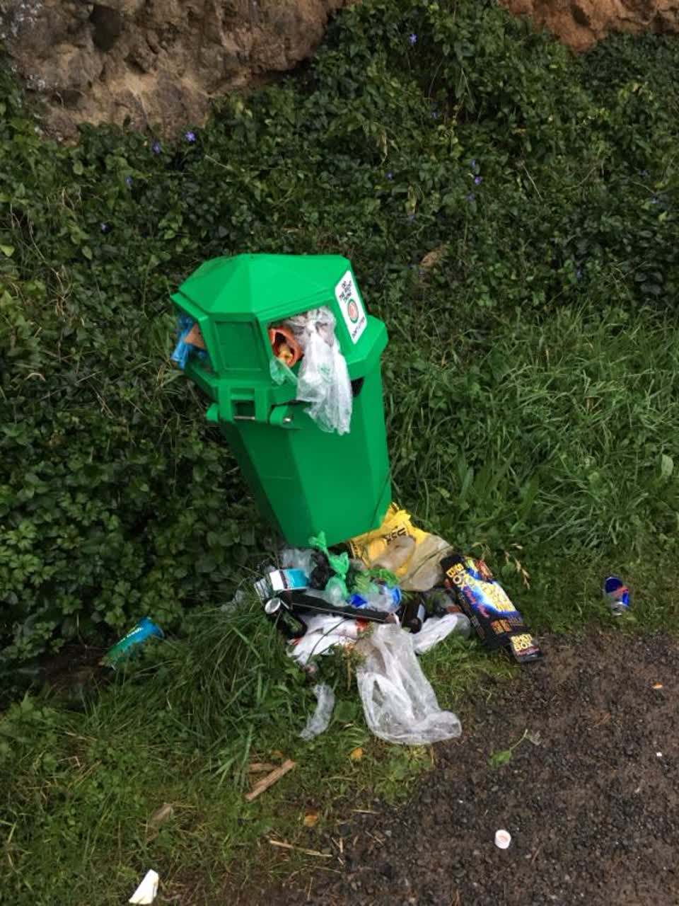 The photograph attached to this parks report