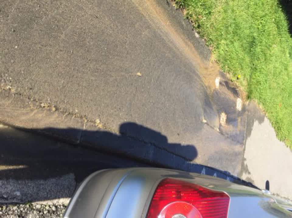 The photograph attached to this water supply report