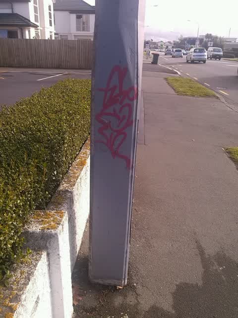 Graffiti, a report photo